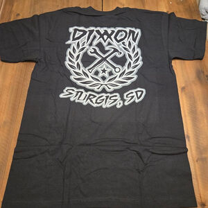 Dixxon Gray Sketchy Crest Tee Size Large NWT